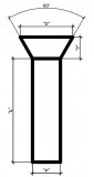 Bevel Head Punch diagram